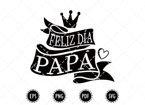 Feliz Día Del Padre Svg Día Del Padre Svg Svg Fête Des Pères Lettre