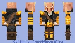 Piglin Brute Humanoid Minecraft Skin