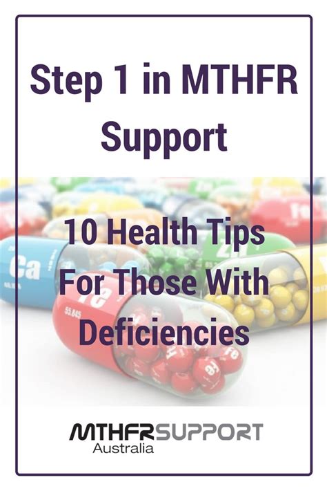 Step 1 In Mthfr Support 10 Health Tips For Those With Deficiencies