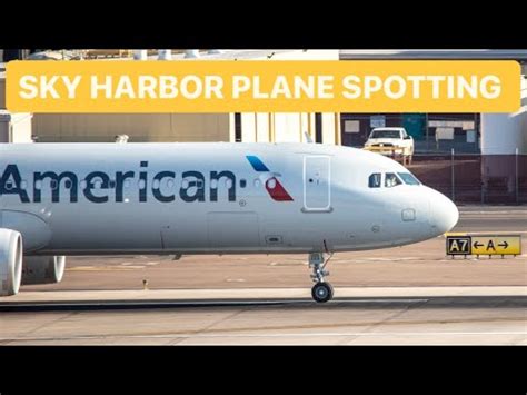 Sky Harbor Plane Spotting Compilation K Aviation Planespotting Youtube