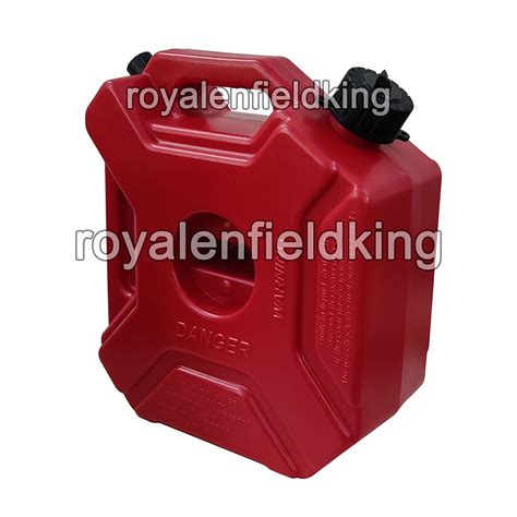 Royal Enfield Himalayan 411 Red Color Rh And Lh Jerry Can With Fitting Ebay