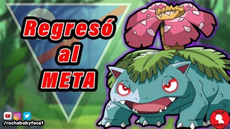 Venusaur Shadow Regresó De Lleno Al Meta De Liga Super Go Battle