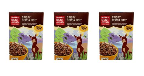 Mom's Best Cereals Crispy Cocoa Rice Cereal 13 oz (Pack of 3)