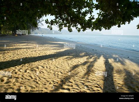 Beach Batu Feringgi Penang Malaysia Stock Photo Alamy