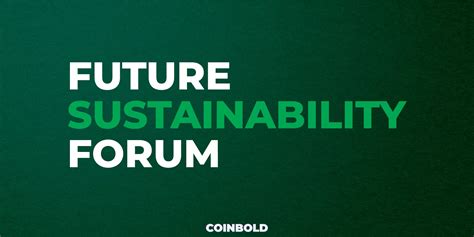 Future Sustainability Forum 2023 Coinbold