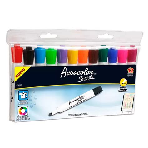 Marcador Sharpie Acuacolor Surtido Estuche Con Ofimart