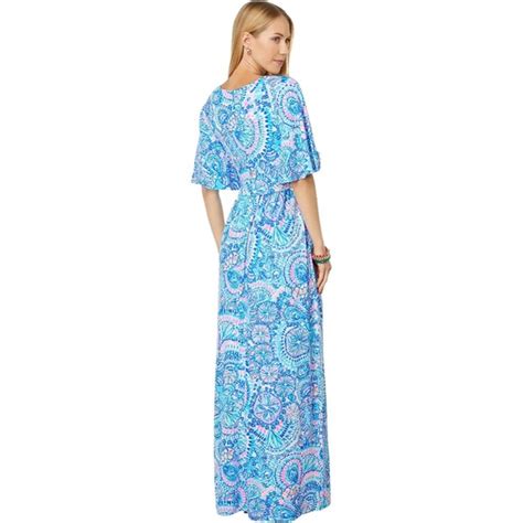 Lilly Pulitzer Dresses New Lilly Pulitzer Minka Maxi Dress Blue