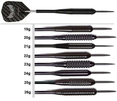 Harrows Black Arrow Steel Tip Darts Uk