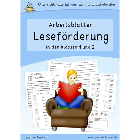 Lesen In Den Klassen Und Arbeitsbl Tter Klassen Lesef Rderung