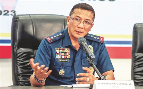 PNP Chief Gen Acorda WALA MUNANG RESHUFFLE