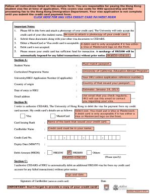 Fillable Online Eap Ucop Visa Fees Payment Form University Of