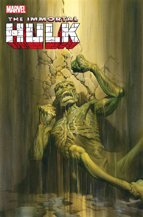 Immortal Hulk Cover By Alex Ross R Comicbooks