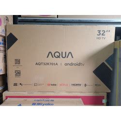 Promo Aqua Elektronik Smart Android Tv Aqt K A Inch Android