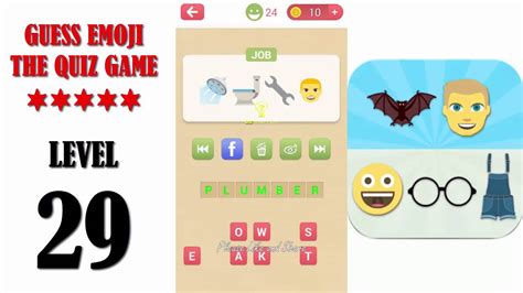 Guess Emoji The Quiz Game Level 29 All Answers Walkthrough Youtube