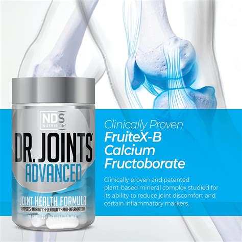 Dr. Joints Advanced Joint Health Formula with FruiteX-B, Glucosamine ...