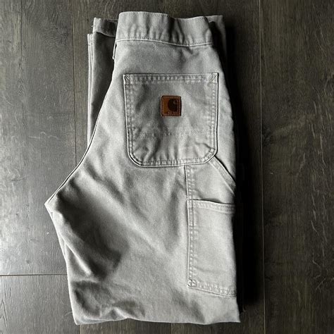 Carhartt Khaki Carpenter Pants Size 29x30 Men’s Depop