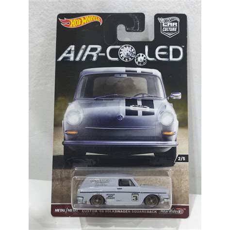Hot Wheels Air Cooled Custom Volkswagen Squareback Top Card Got Bent Mark Shopee Malaysia