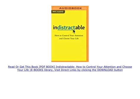 [PDF BOOK] Indistractable: How to Control Your Attention and Choose Your Life |E-BOOKS library