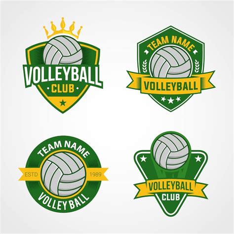 Volleyball Team Logos