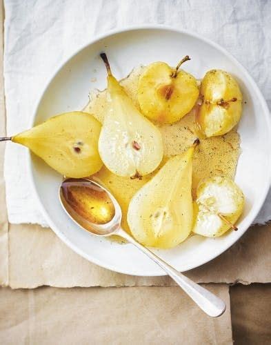 Pommes et poires rôties au four et caramel vanillé Recette Poire