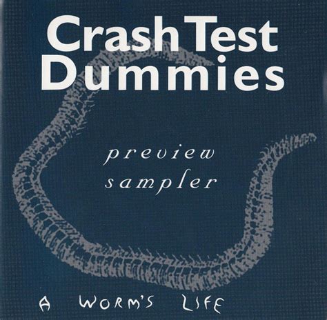 Crash Test Dummies A Worm S Life Cd Discogs