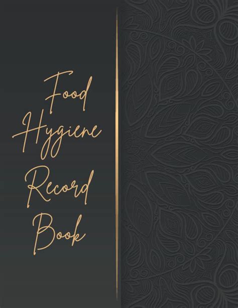 Buy Food Hygiene Record Book All In One Book Including Food