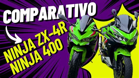 Ninja Zx 4r E Ninja 400 Comparativo Youtube