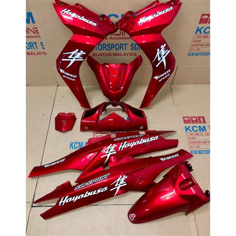 Coverset Motor Hld Modenas Kriss Mr Siap Tampal Sticker Shopee Malaysia