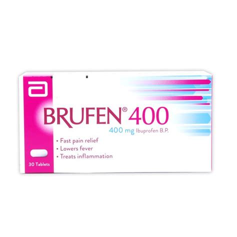 Buy Brufen 400mg 30 Tablets Online At Best Price In The Uae Life Pharmacy