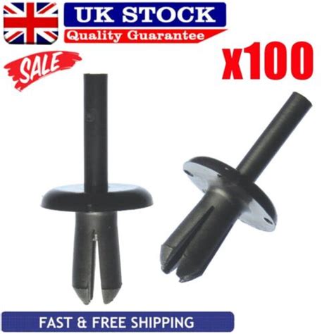 X Clips For Land Rover Defender Wheel Arch Mud Spat Push