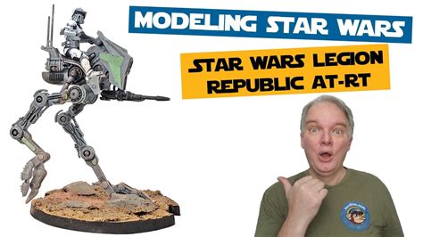 The Star Wars Legion Republic AT RT Step By Step YouTube