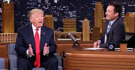 Watch The Moment Donald Trump Lets Jimmy Fallon Mess Up His Hair On The