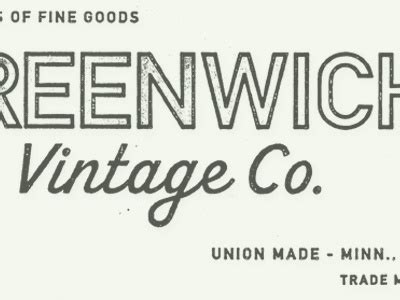 Greenwich Vintage designs, themes, templates and downloadable graphic ...