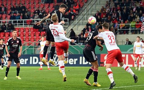 Fortuna Düsseldorf So lief das Spiel im DFB Pokal gegen SSV Jahn