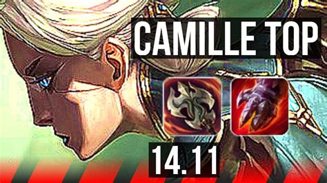 CAMILLE Vs K SANTE TOP 10 1 7 66 Winrate Godlike EUW Master