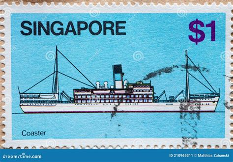 SINGAPORE CIRCA 1980 A Postage Stamp Printed In Singapore Showing A