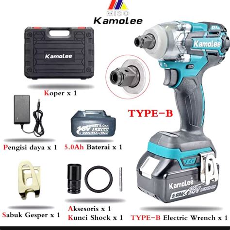 Jual Kamolee Impact Wrench Dtw Dtw Cordless V Makita Shopee