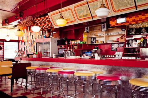 The Fifties Diner Art Print By Doug Strickland Artofit