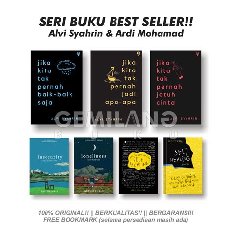 Jual Seri Buku Alvi Syahrin Jika Kita Tak Pernah Baik Baik Saja Jadi