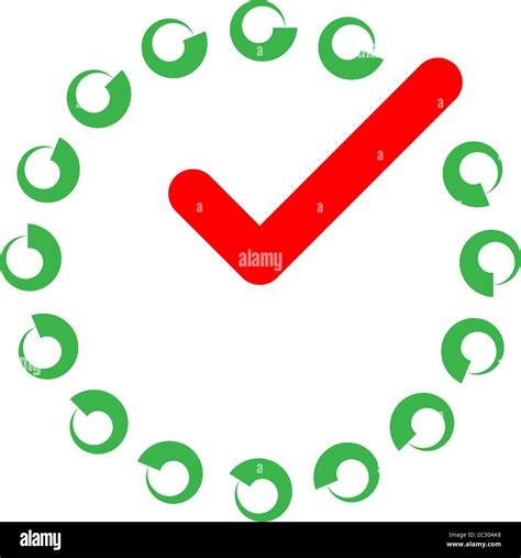 Tick Mark Icon Collection Check Mark Right Mark Vector Art