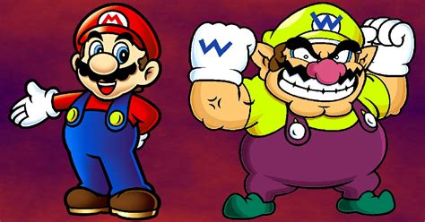 Super Mario vs Wario | GameArter.com