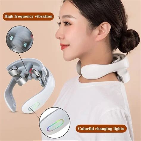 Smart Neck Massager Low Frequency Pulse Cervical Electric Massagers