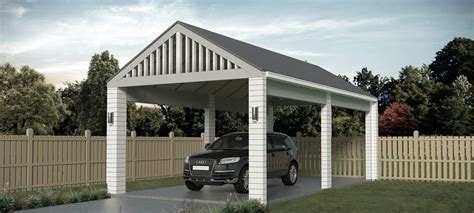 Single Carports By Hybrid Build Archipro Nz