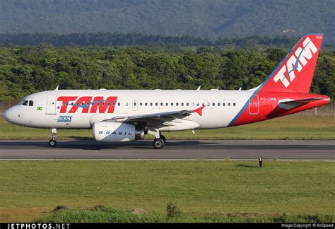 PT TMA Airbus A319 132 TAM Linhas Aéreas JAKA JetPhotos