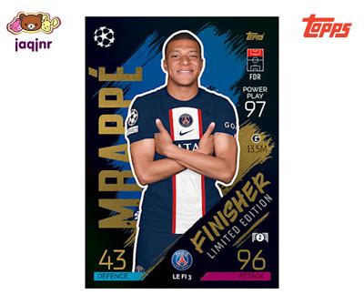 MATCH ATTAX 2022 23 22 23 Kylian Mbappe 100 Hundred Club No 458 9 76