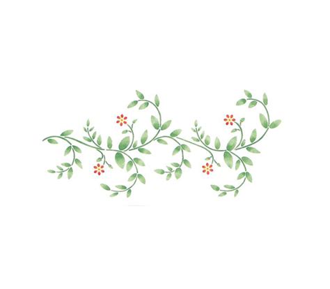 Delta Magic Decorative Stencil - Delicate Vine Border