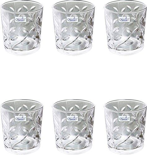 Buy Hansa Glass Set 320 Ml Clear Pack Of 6 Online At Low Prices