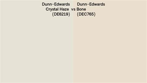 Dunn Edwards Crystal Haze Vs Bone Side By Side Comparison