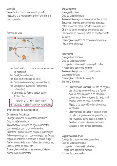 Solution Parasitologia Studypool