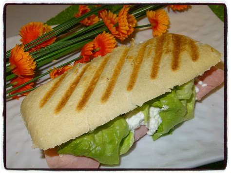 Paninis Au Ch Vre Recettes Faciles Les G Teaux De St Ph